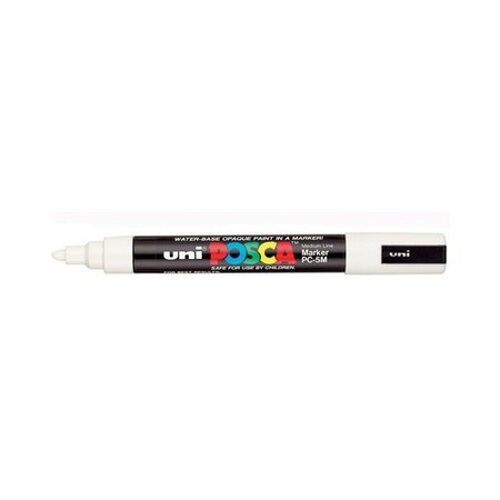 CAR DEALER DEPOT Uni Posca Paint Markers Regular Size: Fluorescent Yellow 957-REG-FY